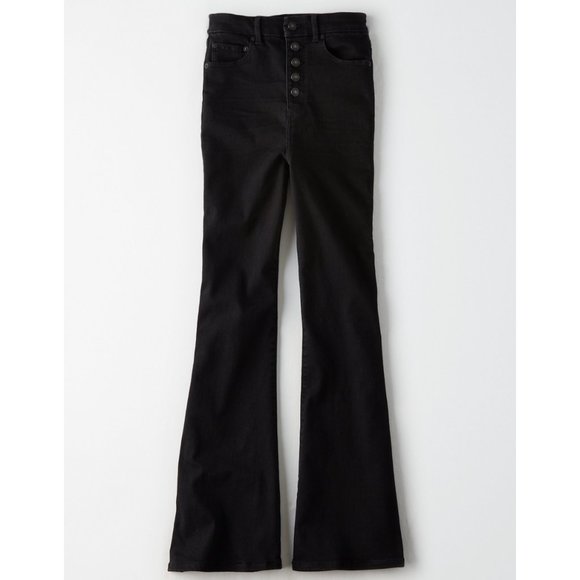 American Eagle Outfitters Denim - Women Size 14 American Eagle Outfitter Next Level Curvy Highest Waist Flare Jean